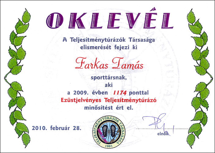 Tams oklevele